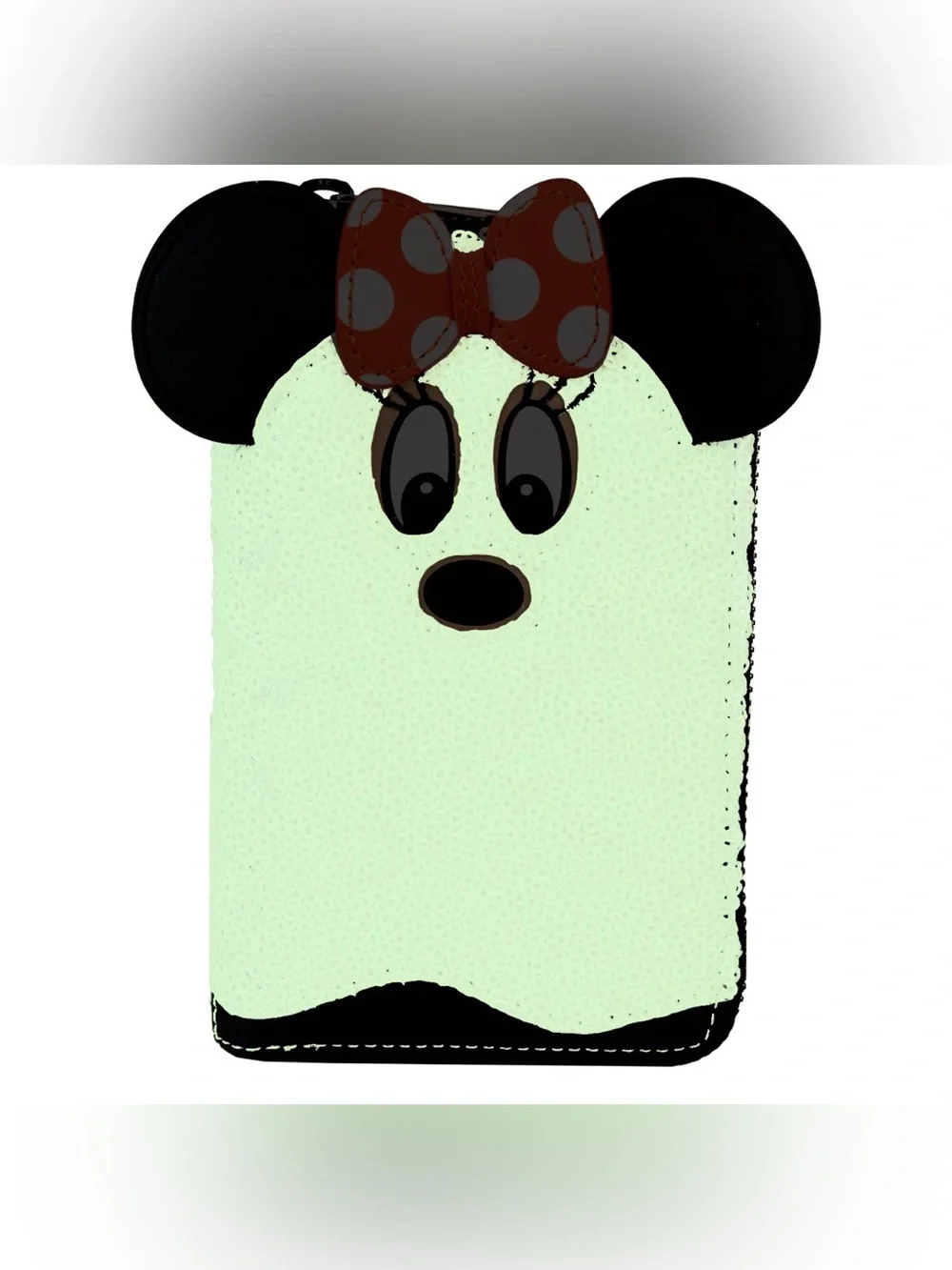 Loungefly Minnie glow in the dark wallet